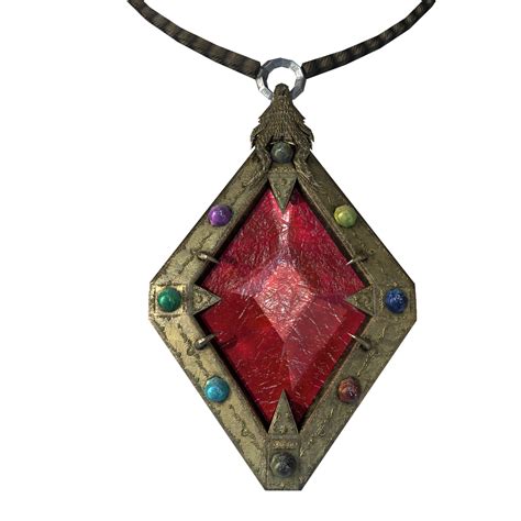 Mock up of the Amulet of kings